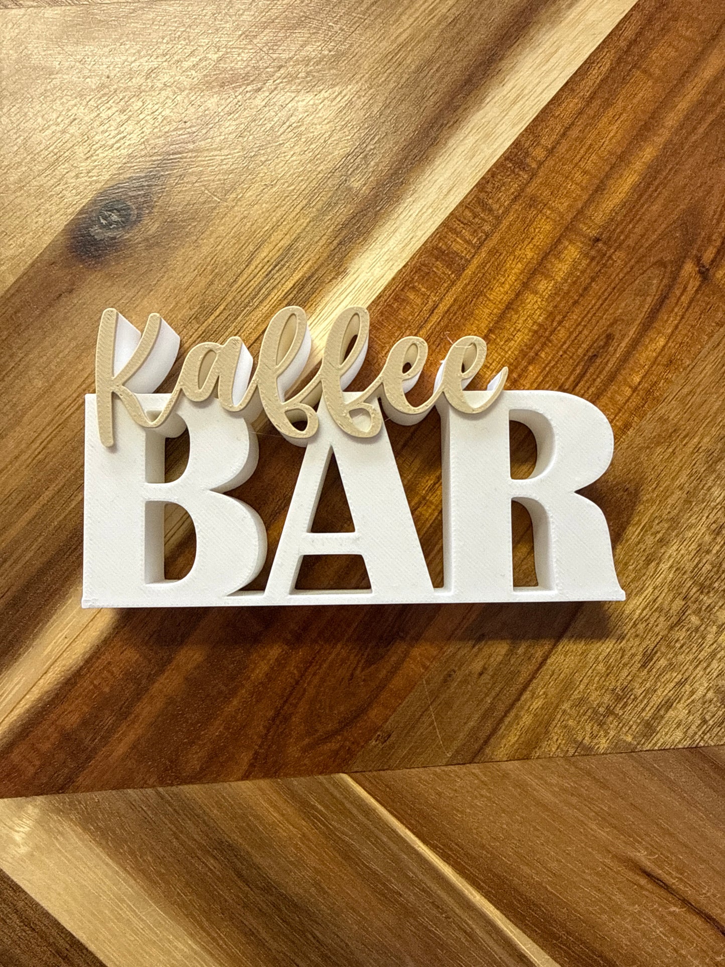 3D-Aufsteller Kaffeebar