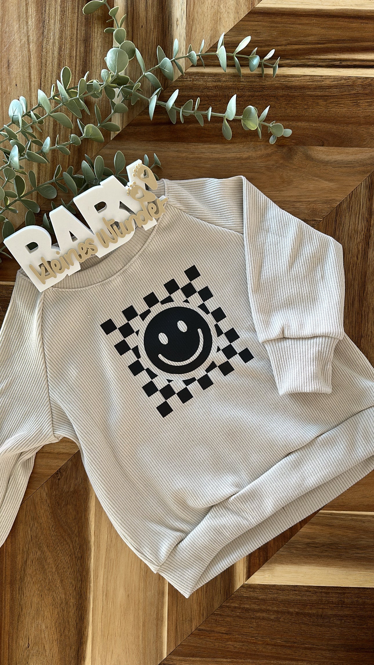 Mini Ella Pullover Smiley Gr. 74