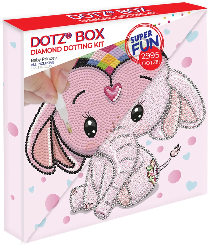 Diamond Painting Baby Elefant