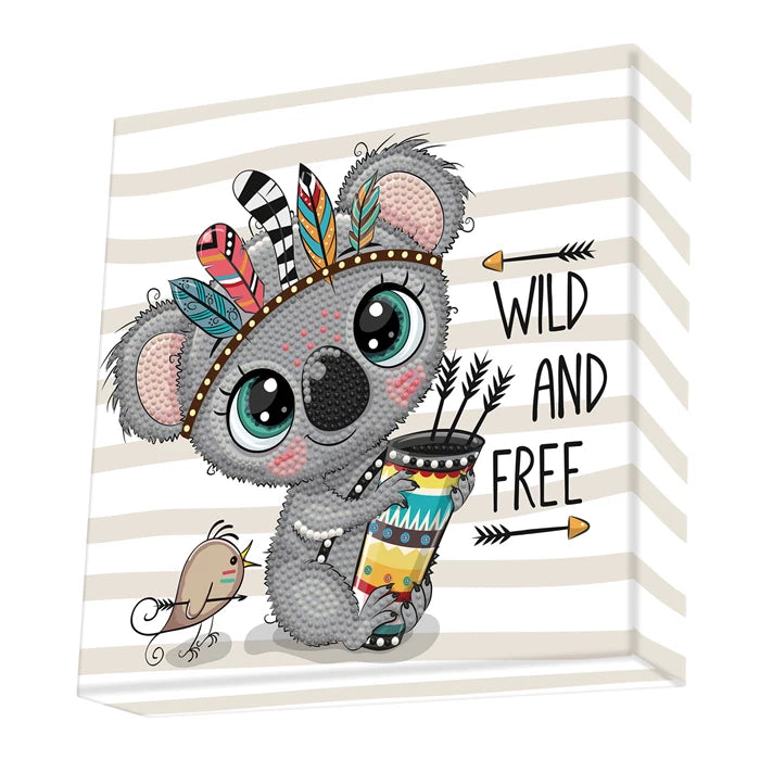 Diamond Painting Koala "Wild & Free"