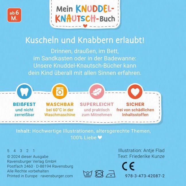 Mein Knuddel-Knautsch-Buch: Besuch im Zoo - Bilderbuch
