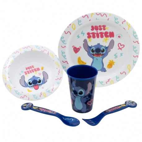 Stitch - 5-teiliges Frühstücks Set