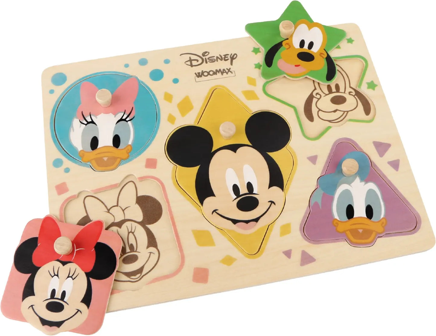 Disney Holzpuzzle Köpfe