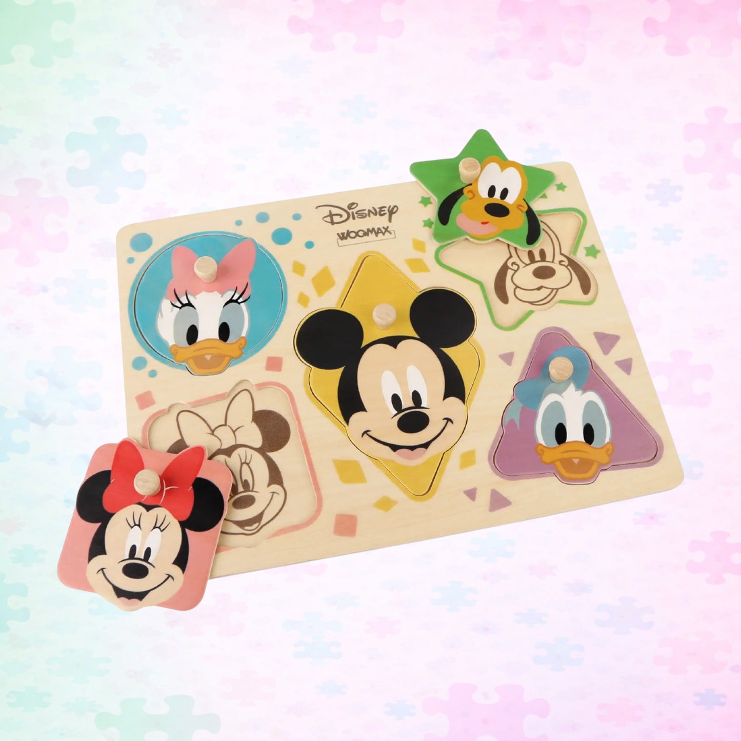 Disney Holzpuzzle Köpfe