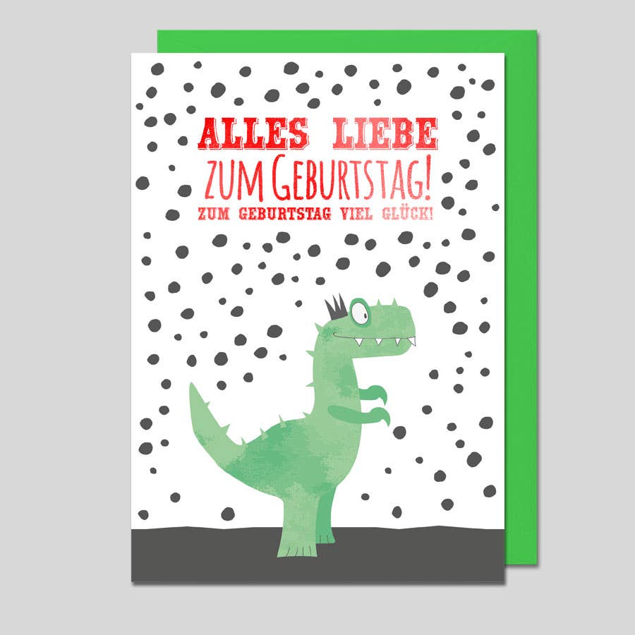 Glückwunschkarte zum Geburtstag für Kinder