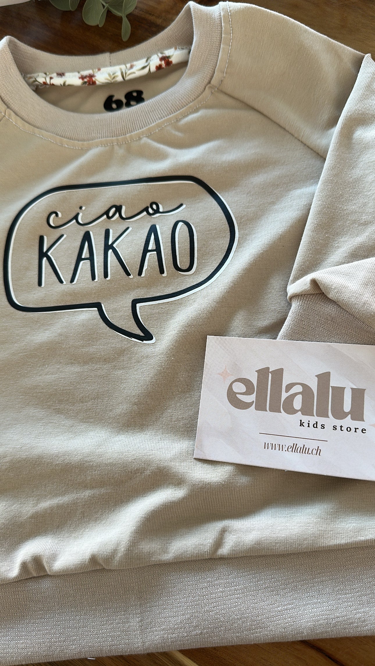 Mini Ella Pullover Ciao Kakao Gr. 68