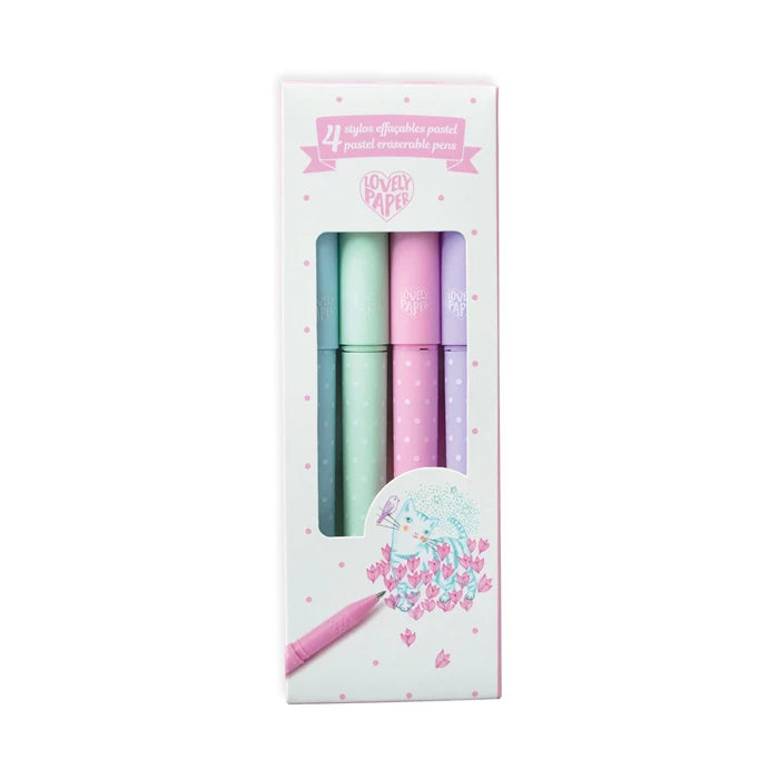 4 Pastell Stifte radierbare