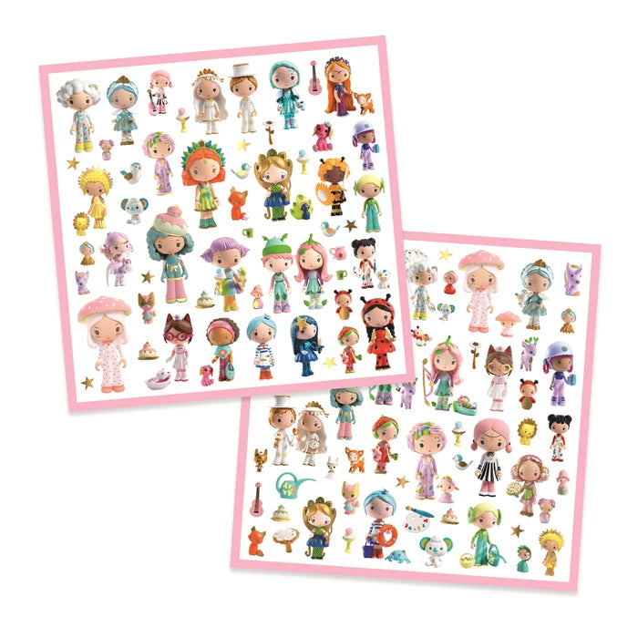 Sticker metallic Die kleine Welt der Tinyly
