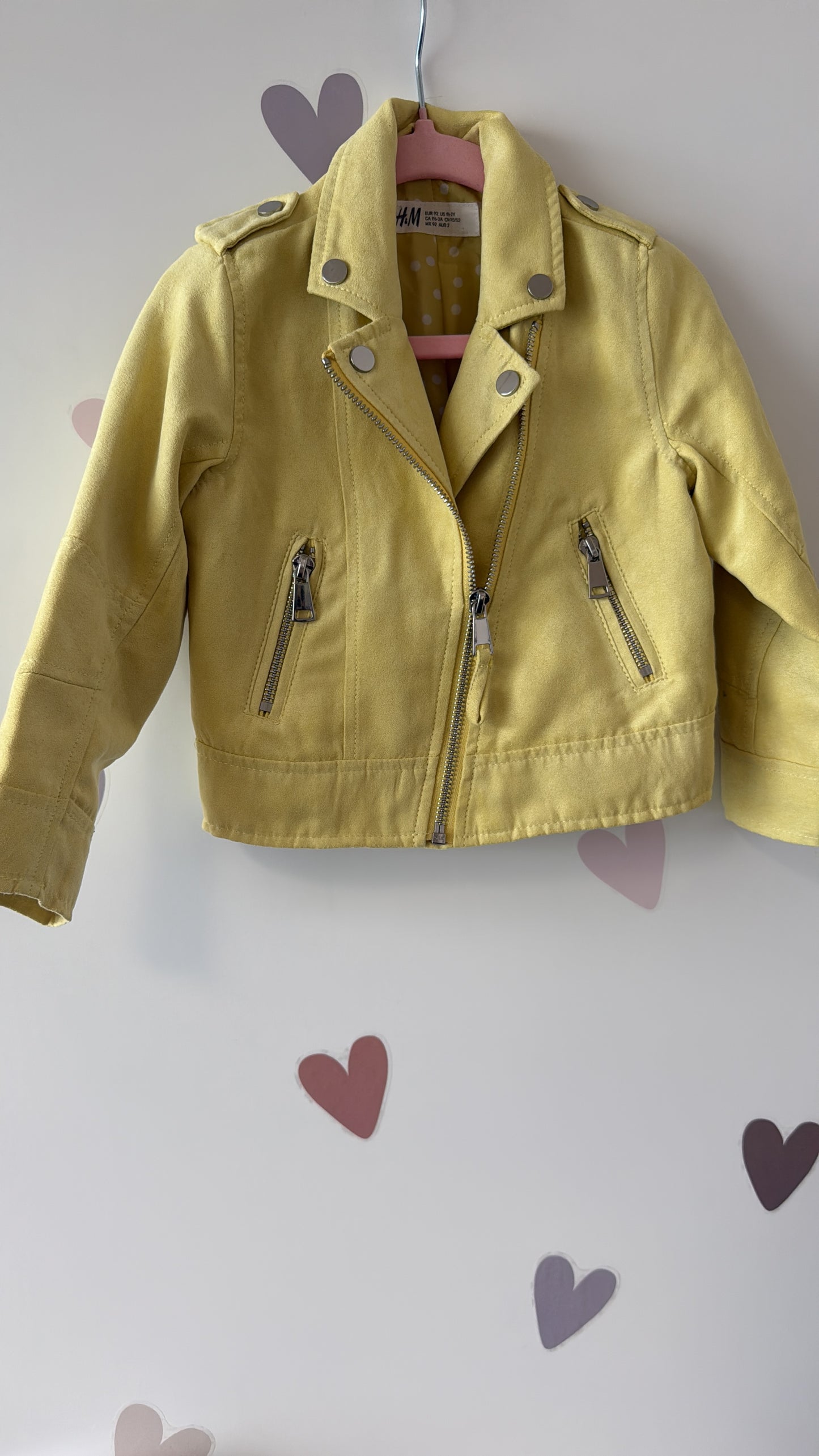 Lederjacke Gr. 92