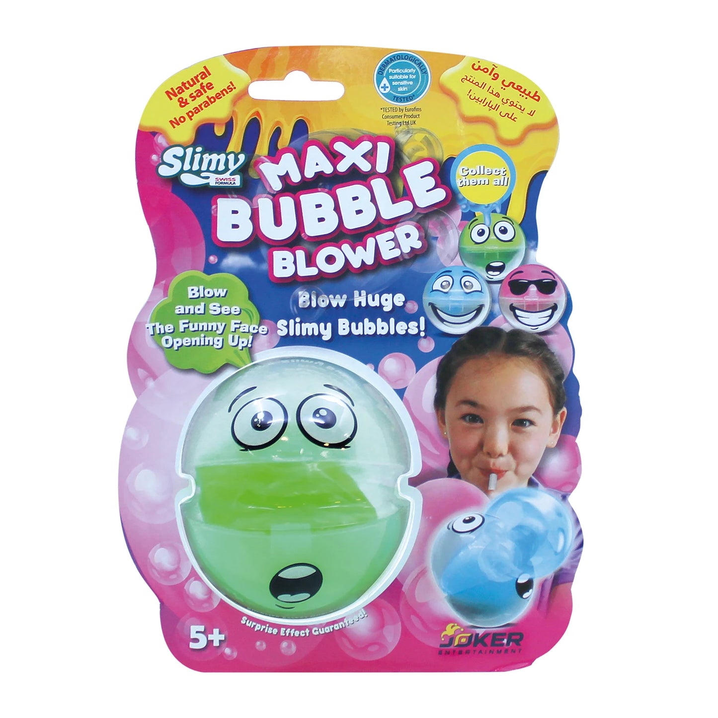 Slimy - Maxi Bubble Blister 80g