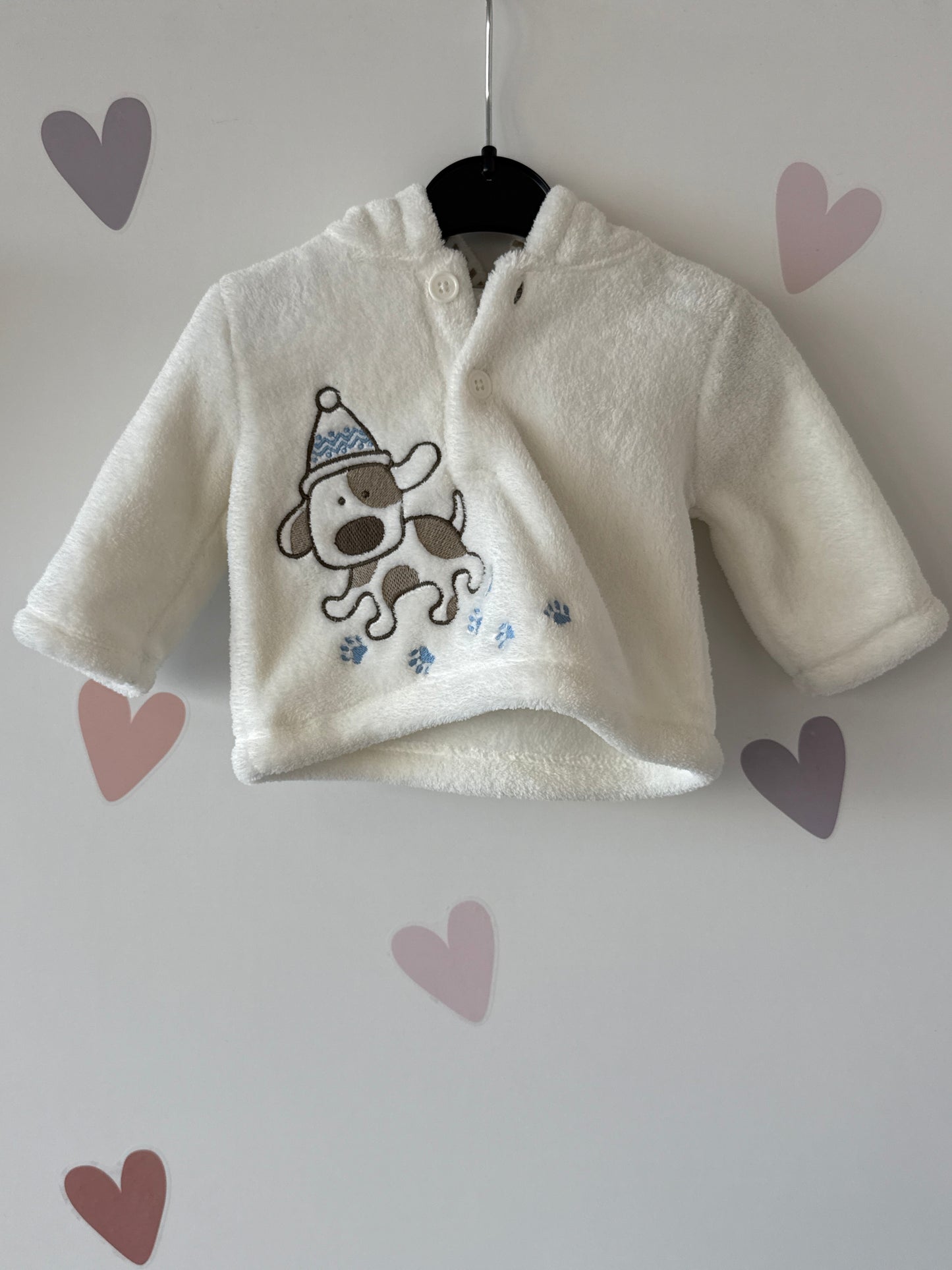 Pullover mit Kapuze Gr. 56
