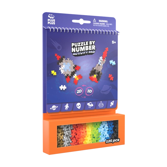 125 Kreativ Bausteine Puzzle Weltraum