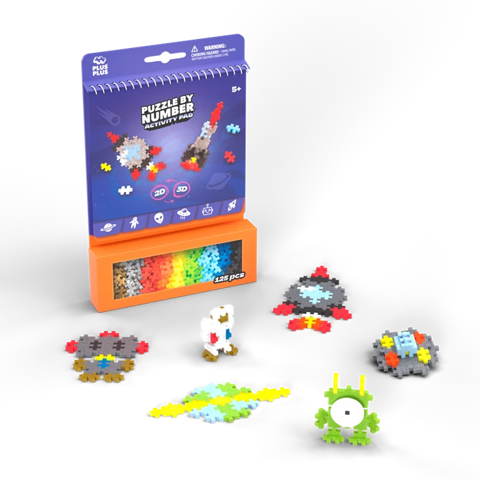 125 Kreativ Bausteine Puzzle Weltraum