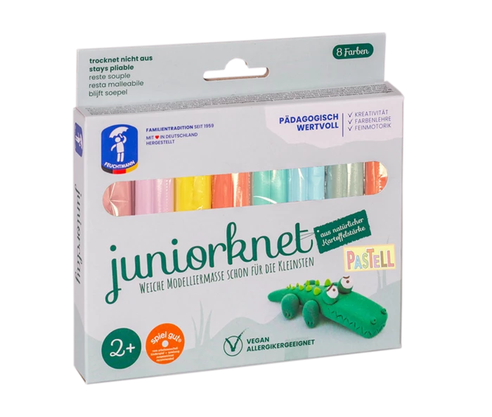 Juniorknete Pastell 8x33g
