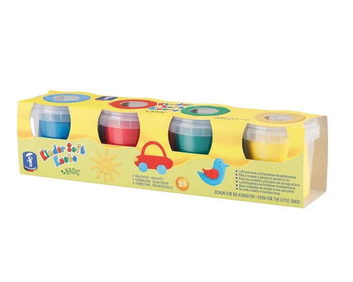 Kinder Soft Knete Basic 4x150g