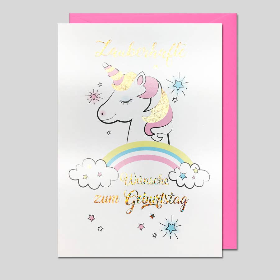 Glückwunschkarte zum Geburtstag