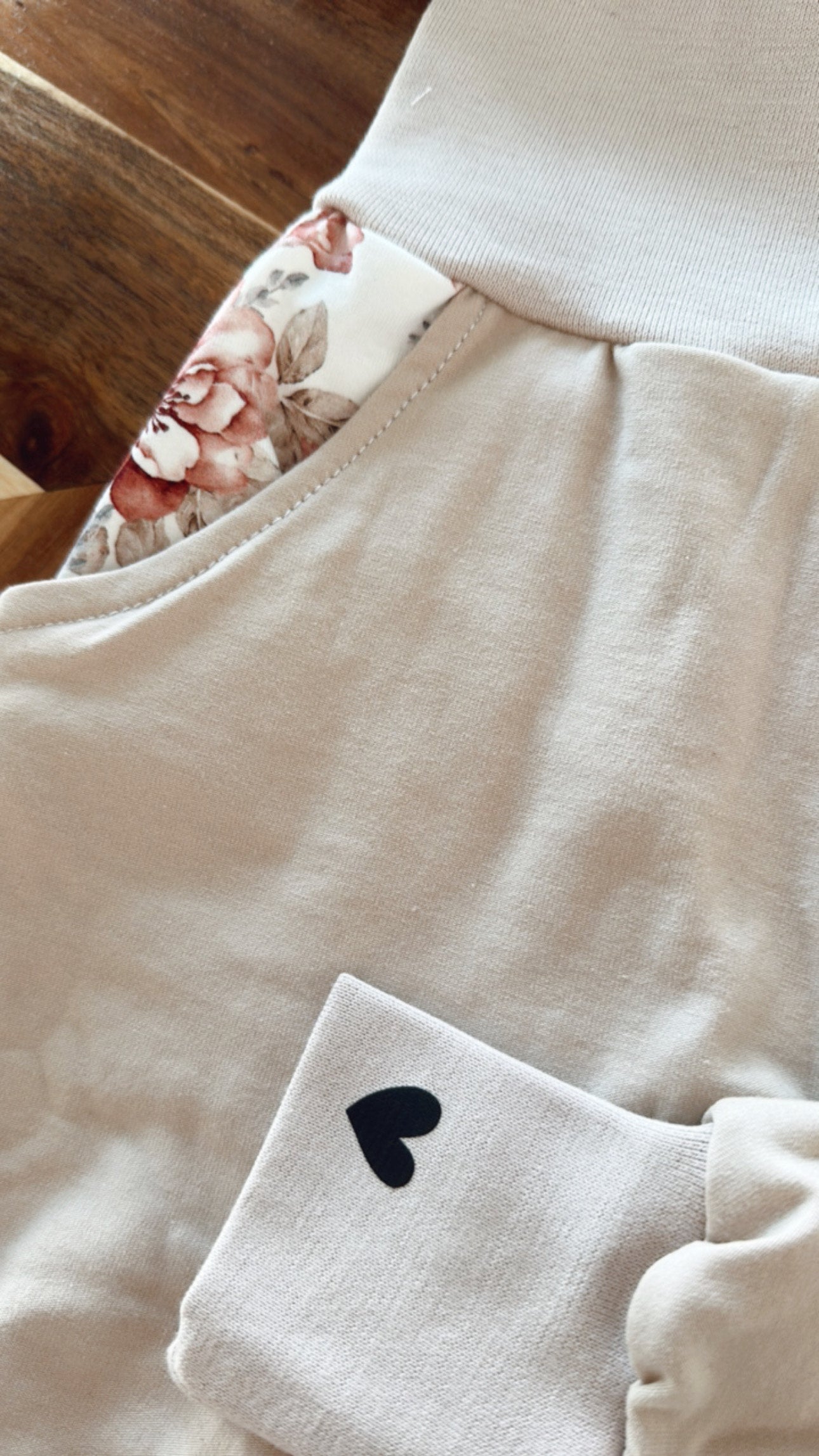 Mini Ella Pumphose beige Gr. 68