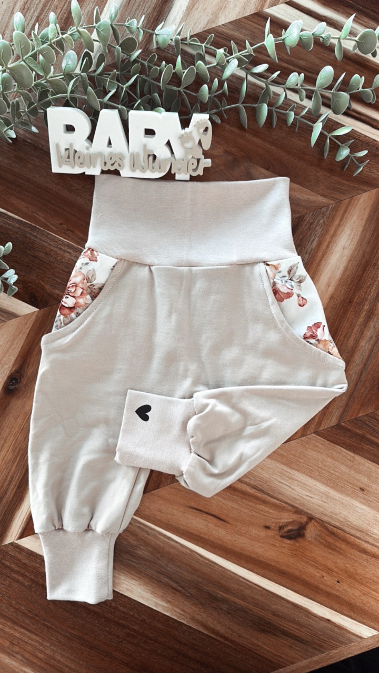 Mini Ella Pumphose beige Gr. 68