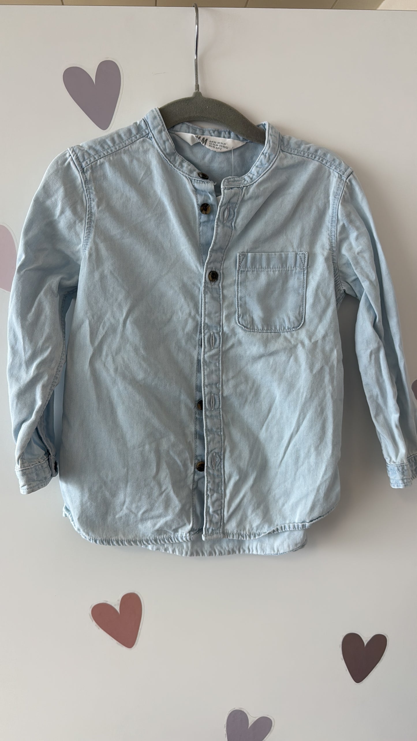 Jeanshemd Gr. 92
