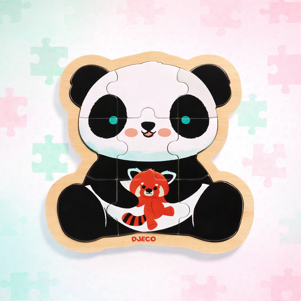 Puzzle Panda 9 Teile