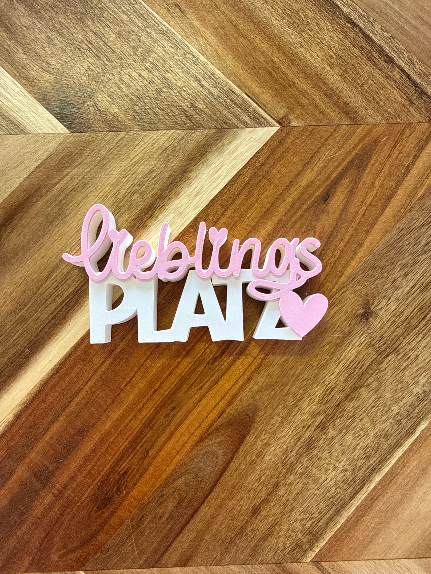 3D-Aufsteller Lieblingsplatz