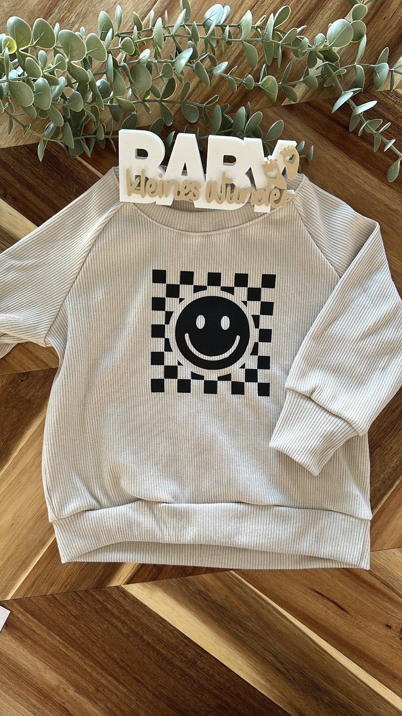Mini Ella Pullover Smiley Gr. 74