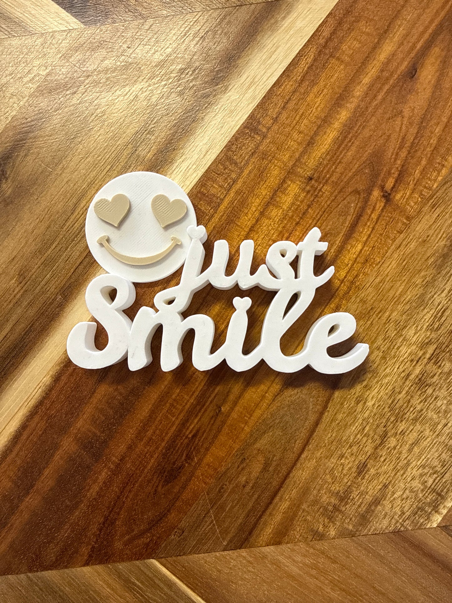3D-Aufsteller just smile