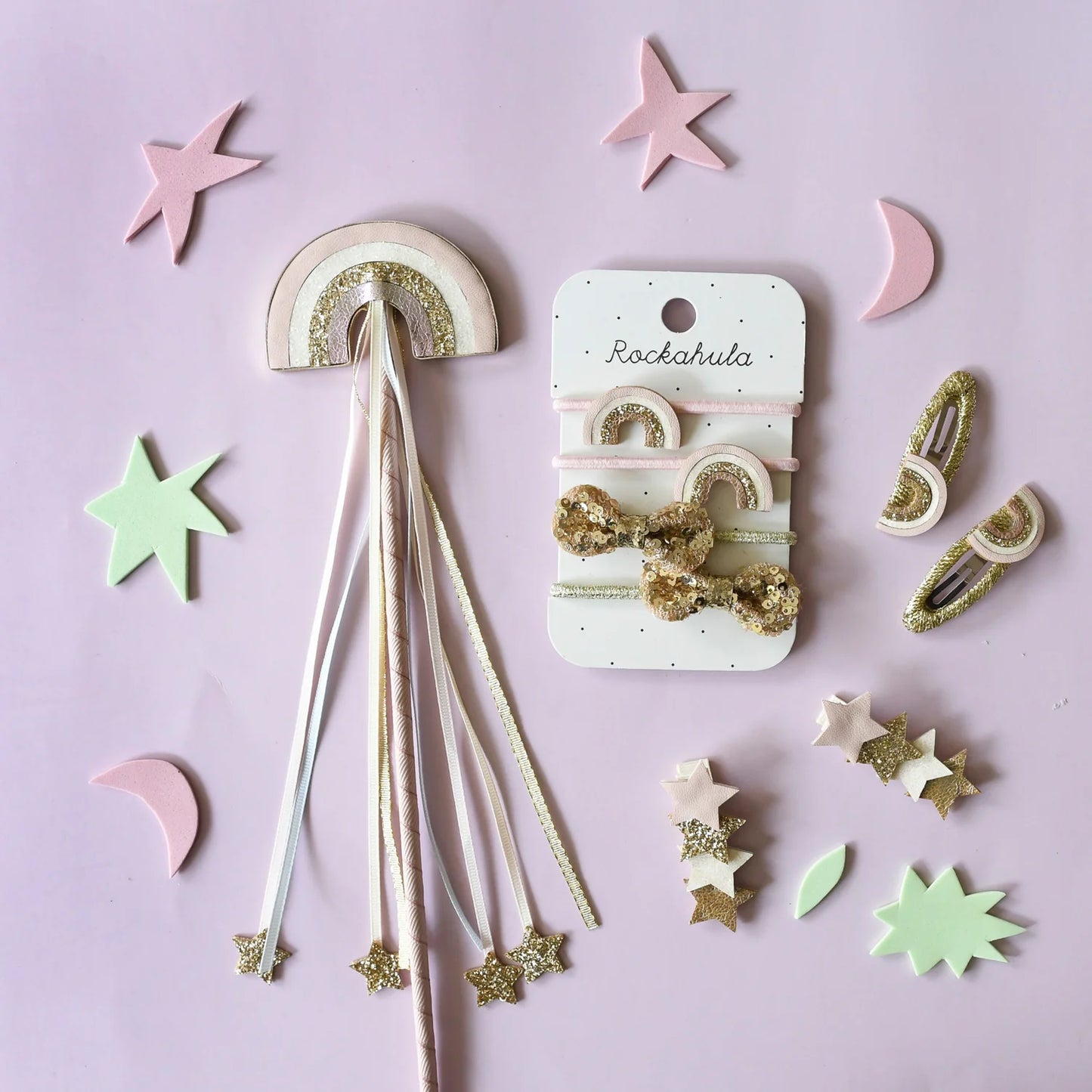 Rockahula Haarspangen / Enchanted Rainbow Clips