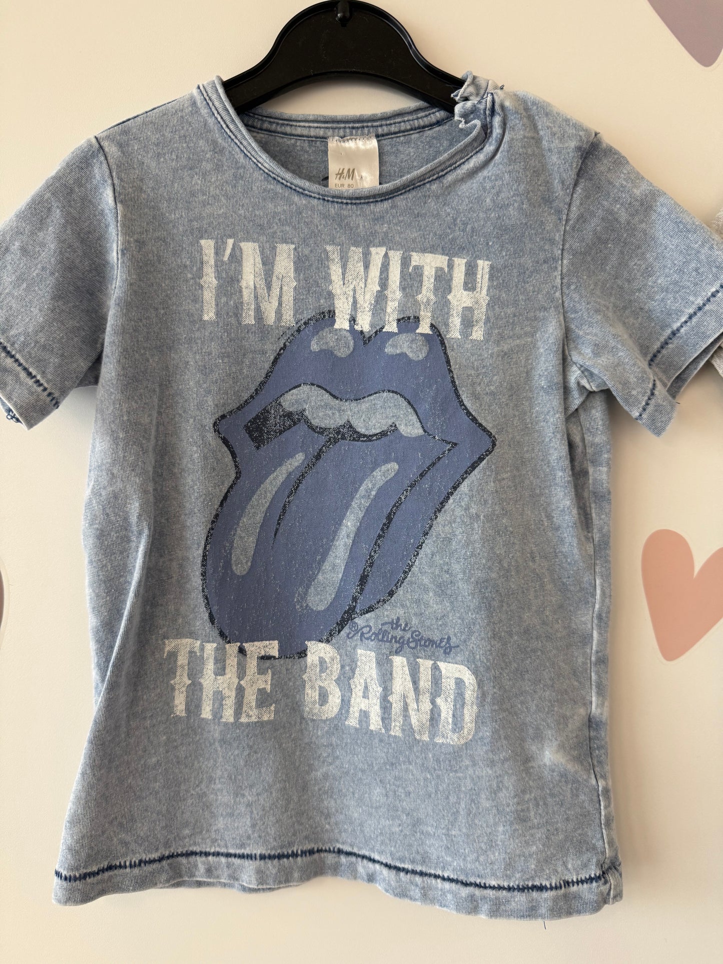 T-Shirt Rollingstones Gr. 80