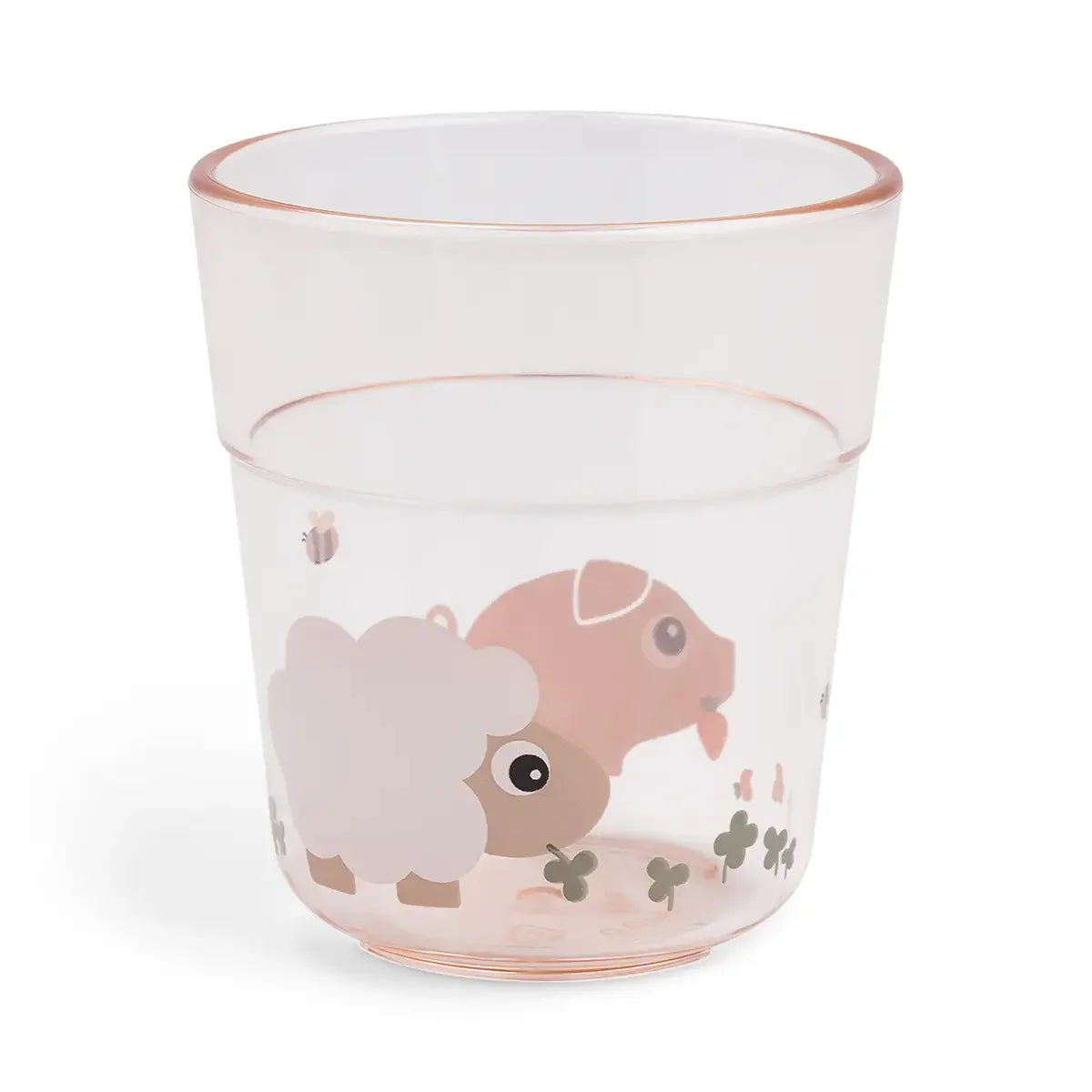 Glas Tiny farm Rosa