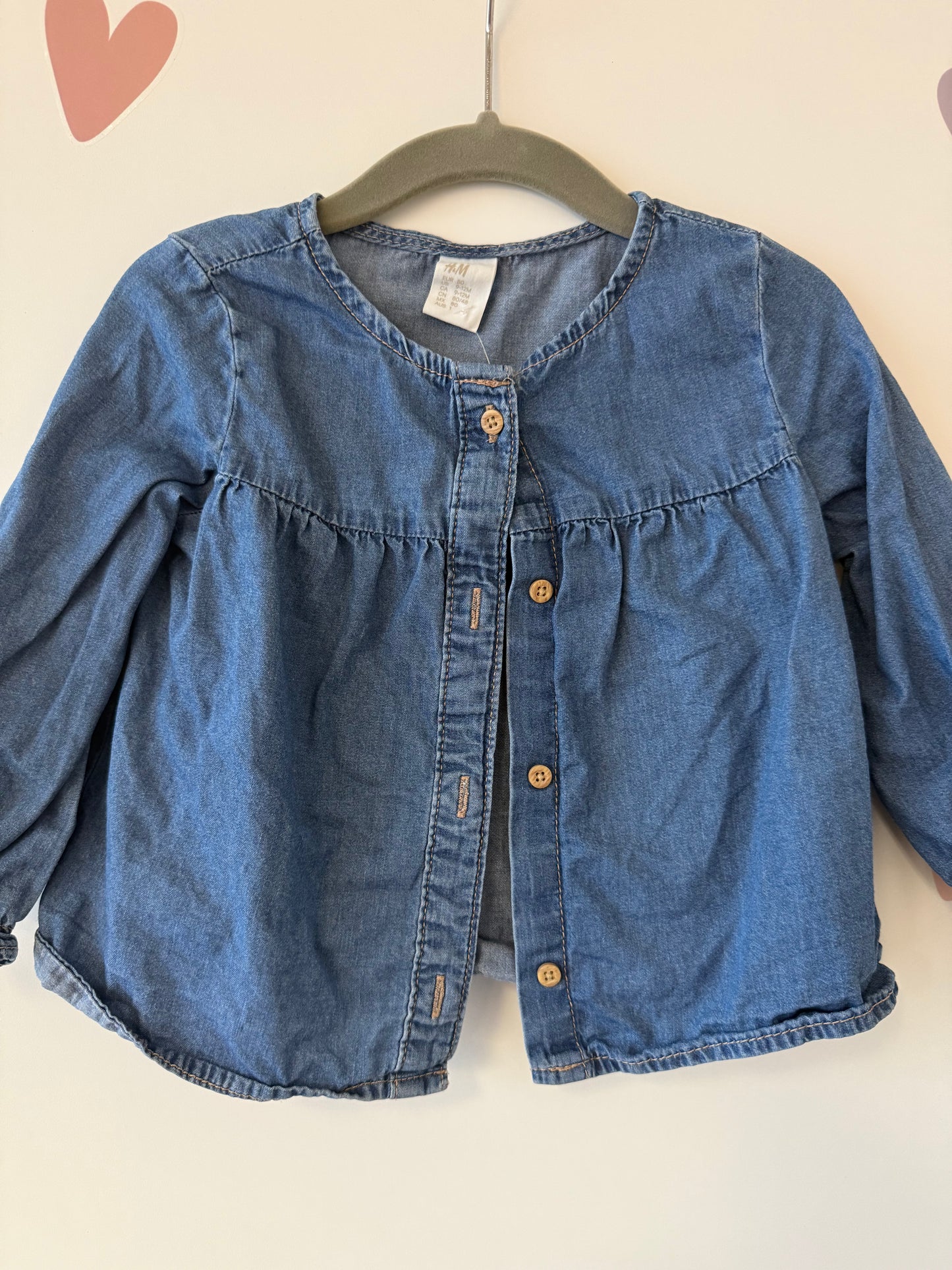 Jeanshemd Gr. 80