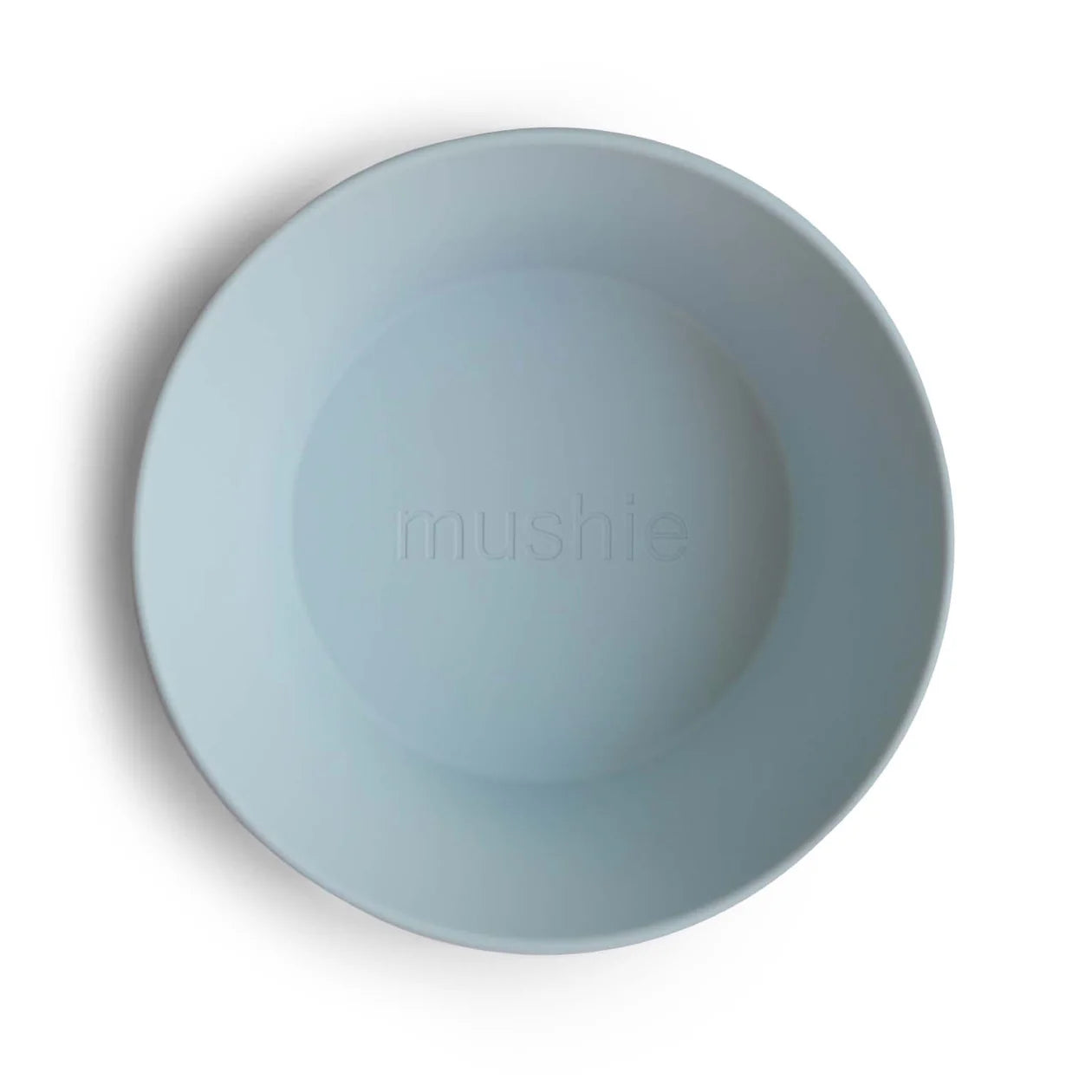 MUSHIE Dinner Schale rund Powder blue 2er Set
