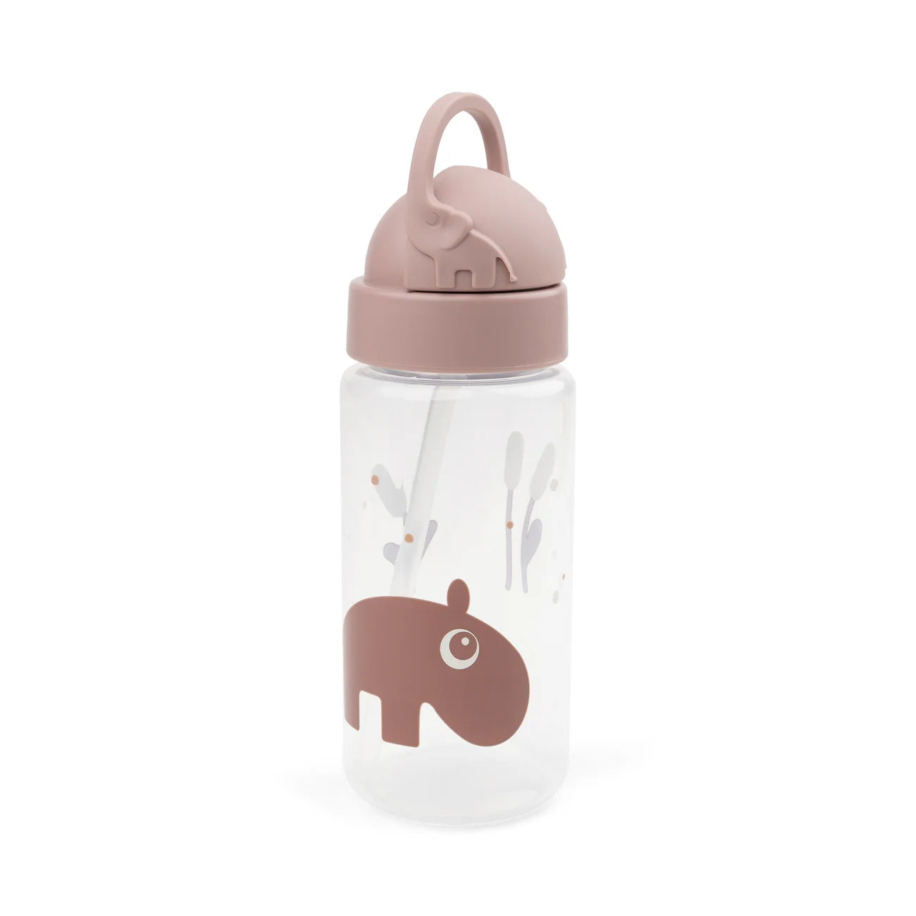 Trinkflasche mit Strohhalm Ozzo Rosa 350 ml