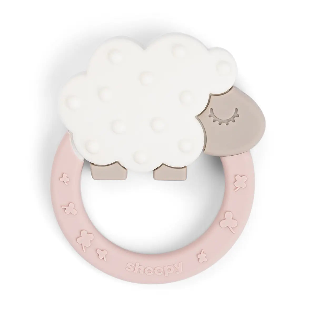 Beißring - Sheepy - Rosa