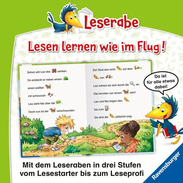 Leserabe - Vor-Lesestufe: Die Stadtpark-Detektive