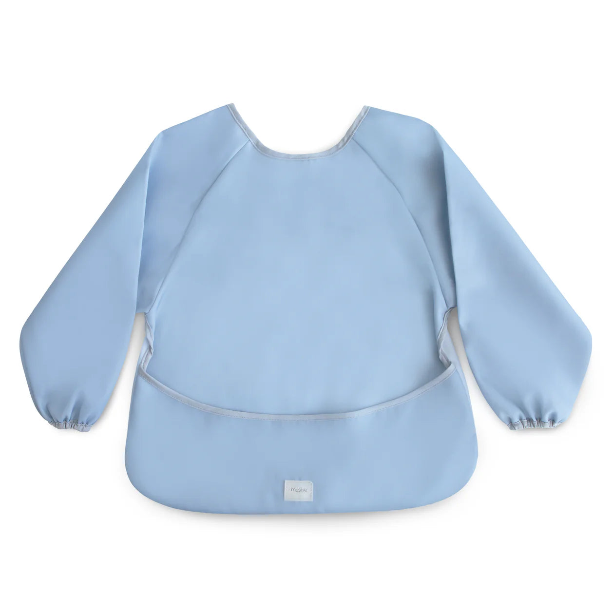 MUSHIE Langarm Lätzchen Blue
