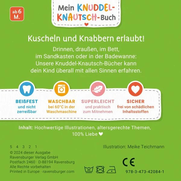 Mein Knuddel-Knautsch-Buch: Auf dem Bauernhof - Bilderbuch