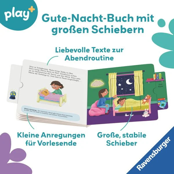 Play+ Mein erstes Schiebebuch Gute Nacht - ab 18 Monate