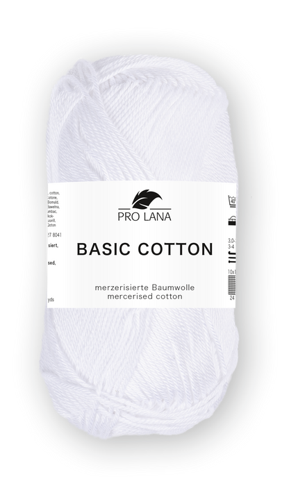 Pro Lana Basic Cotton weiss 01