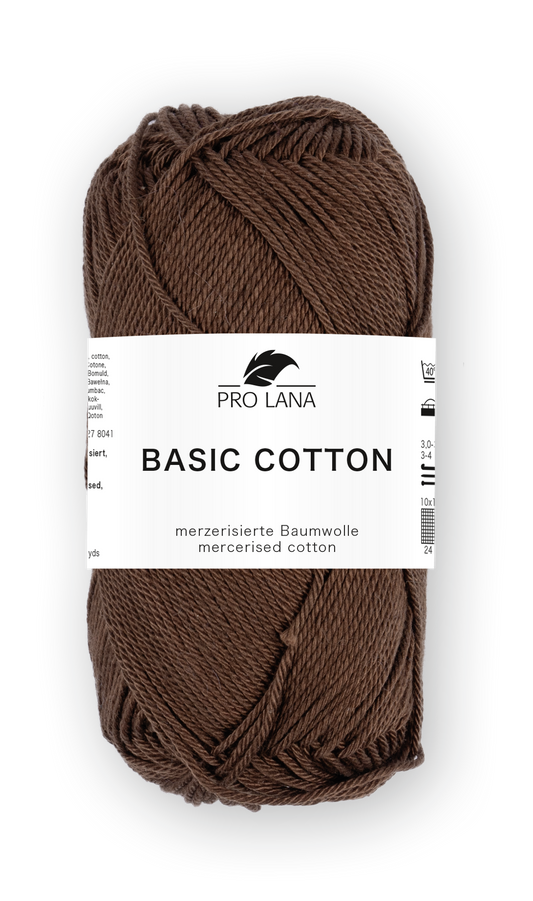 Pro Lana Basic Cotton schoko 10
