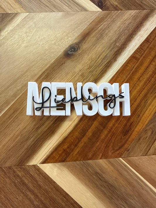 3D-Aufsteller Lieblingsmensch