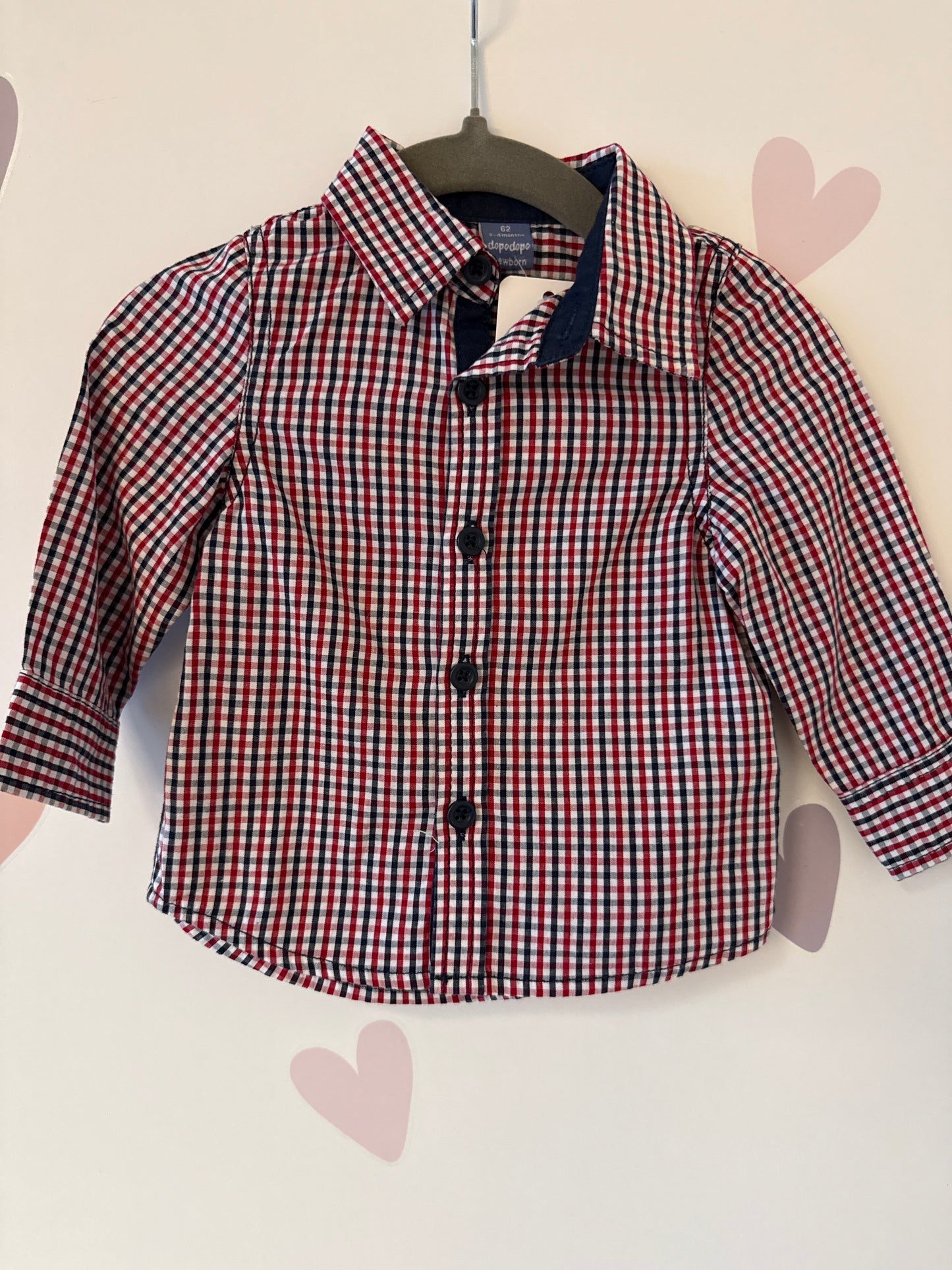 Hemd Karo Gr. 62