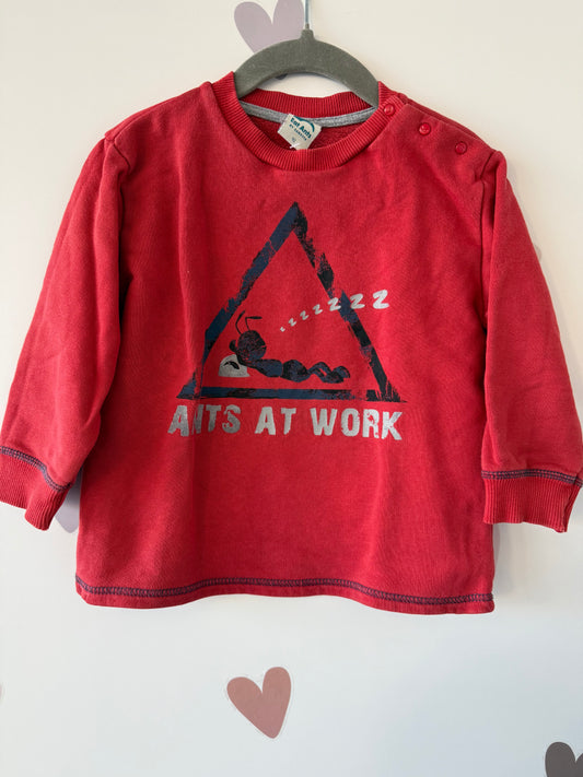 Pullover Ameise Gr. 92