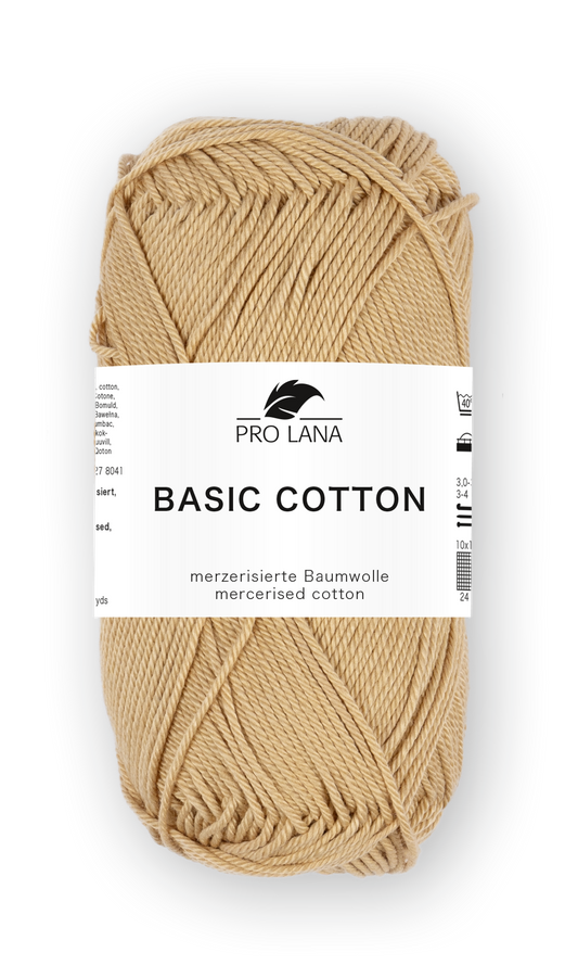 Pro Lana Basic Cotton camel 209