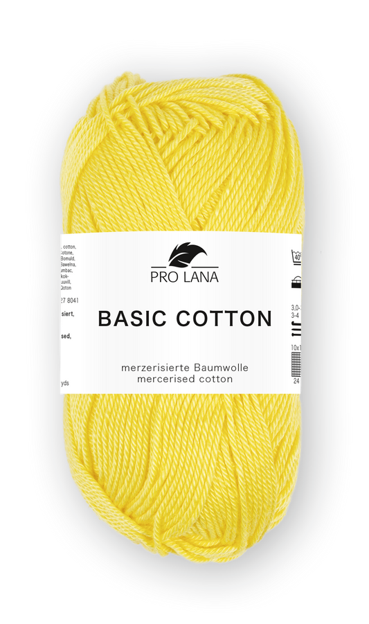 Pro Lana Basic Cotton gelb 22