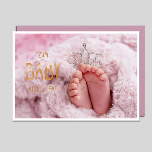 Glückwunschkarte zum Baby UK-35082