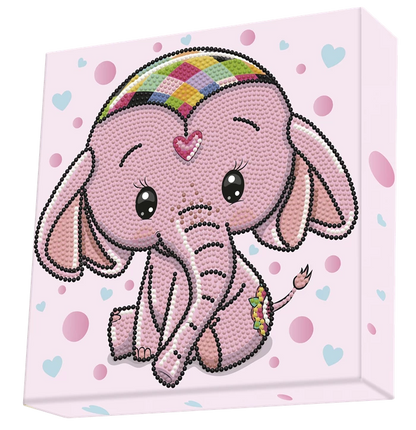 Diamond Painting Baby Elefant