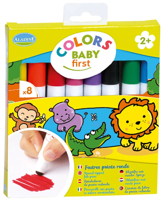 8 Filzstifte Baby