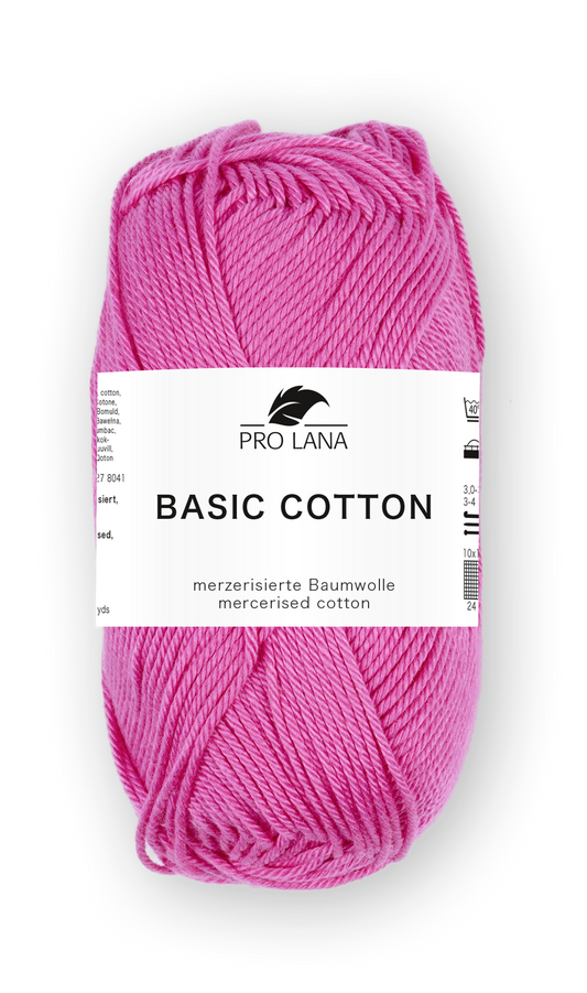 Pro Lana Basic Cotton pink 36