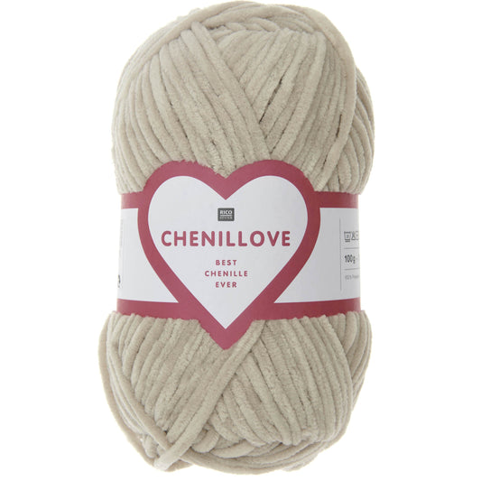Rico Creative Chenillove natur